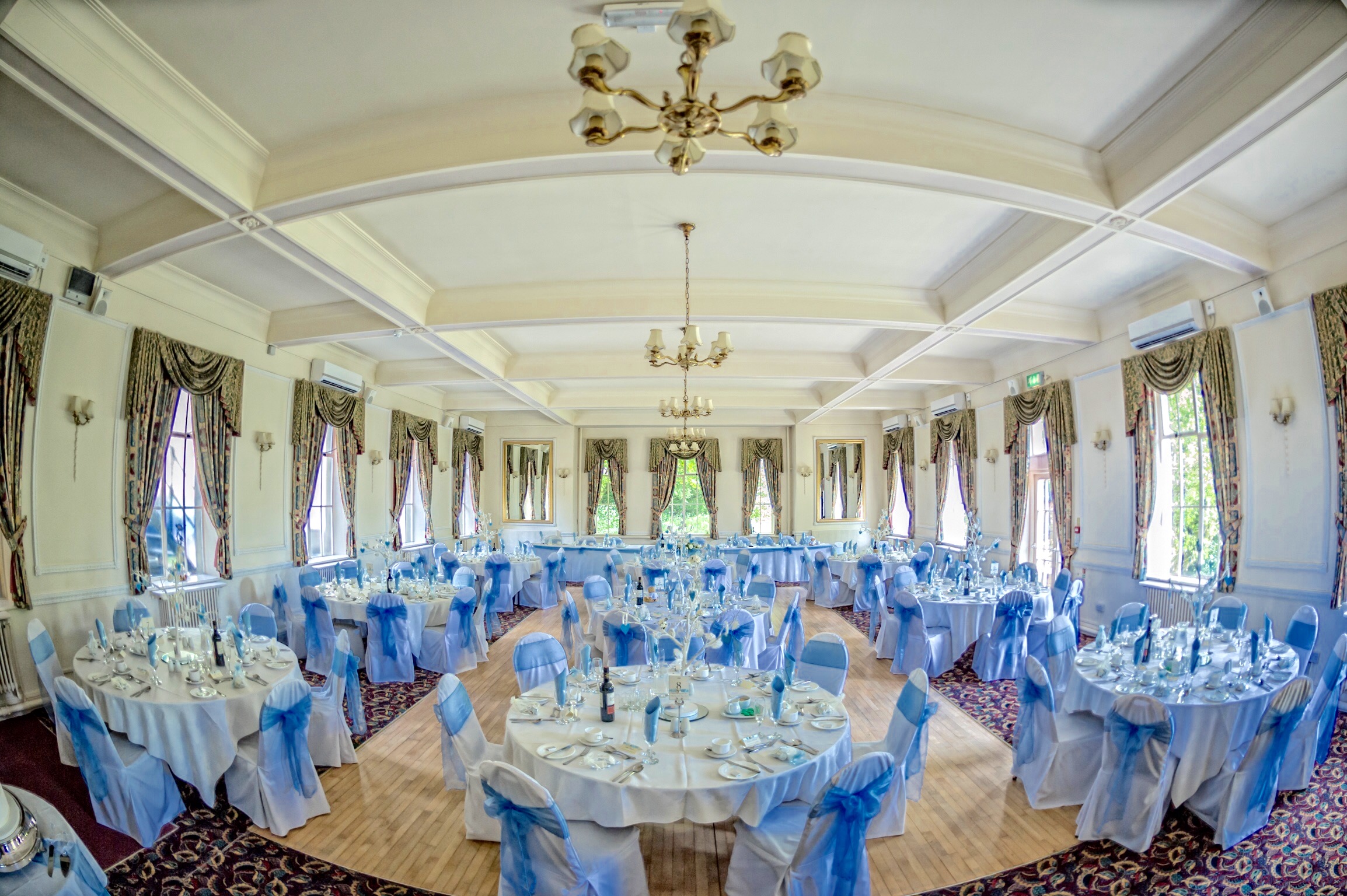 Hoyle Court Ballroom Wedding Layout